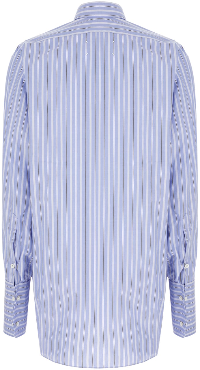 Maison Margiela Printed poplin shirt Divers