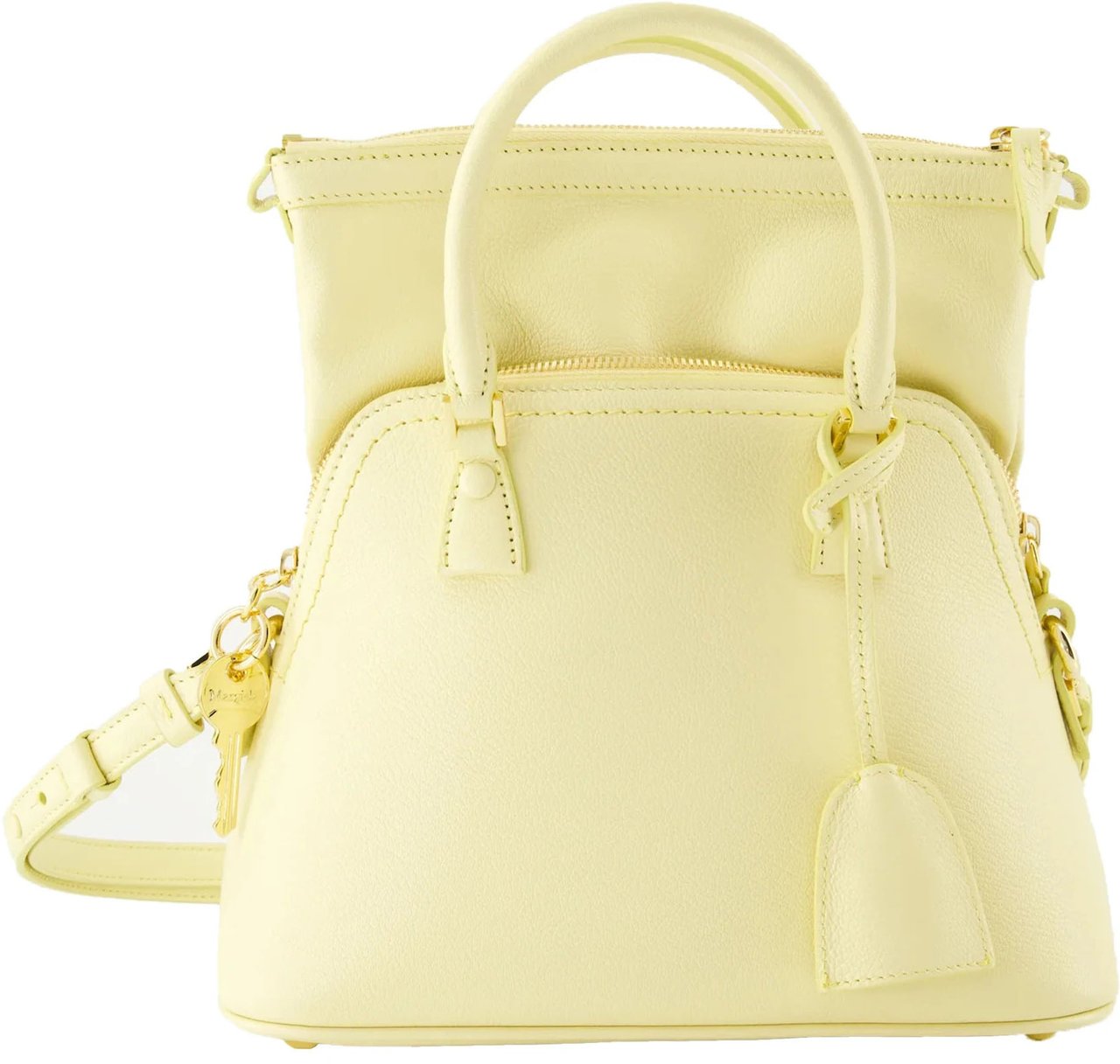 Maison Margiela Maison Margiela Crossbody Bags Yellow Woman Dierenprint