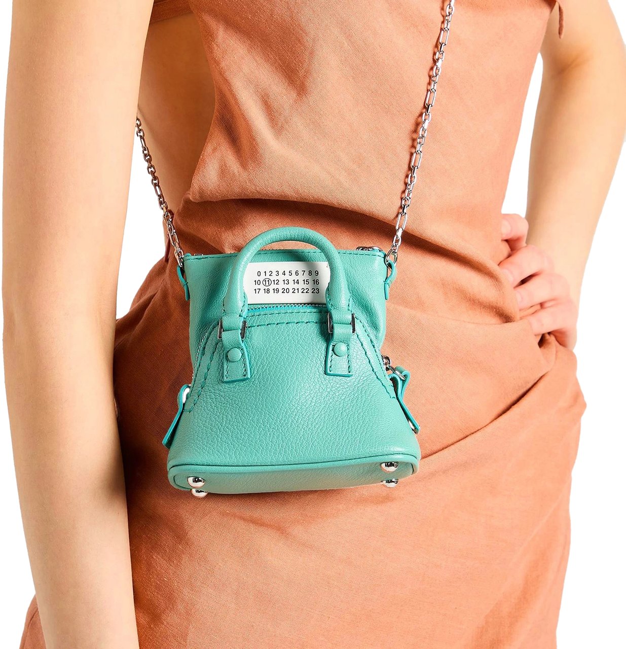 Maison Margiela Maison Margiela Crossbody Bags Light Blue Woman Dierenprint