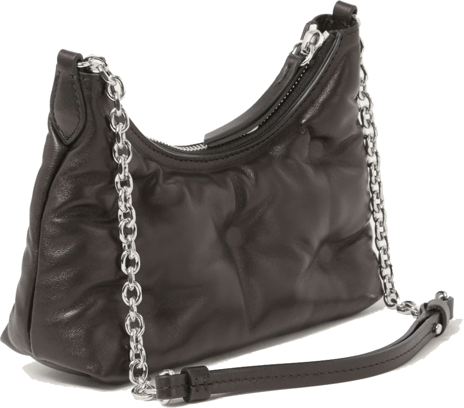 Maison Margiela Glam Slam Hobo Micro Zwart