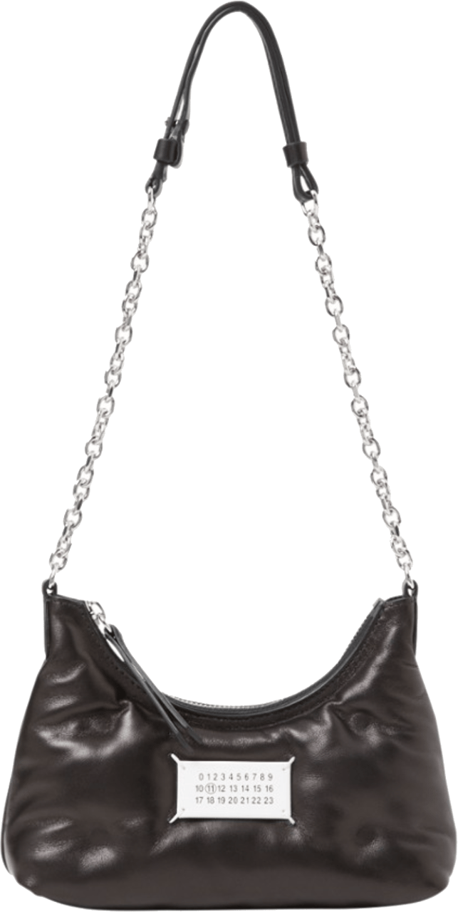 Maison Margiela Glam Slam Hobo Micro Zwart