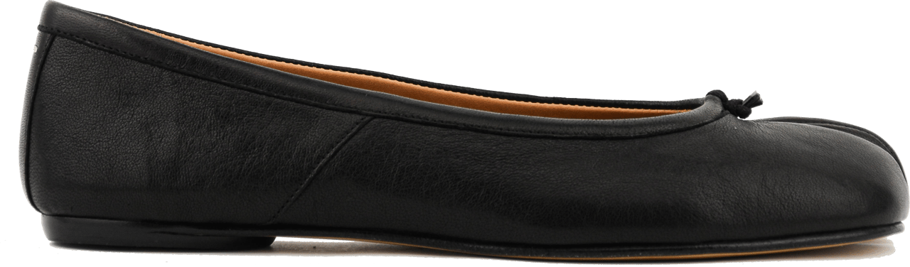 Maison Margiela Tabi Ballerina Black Zwart