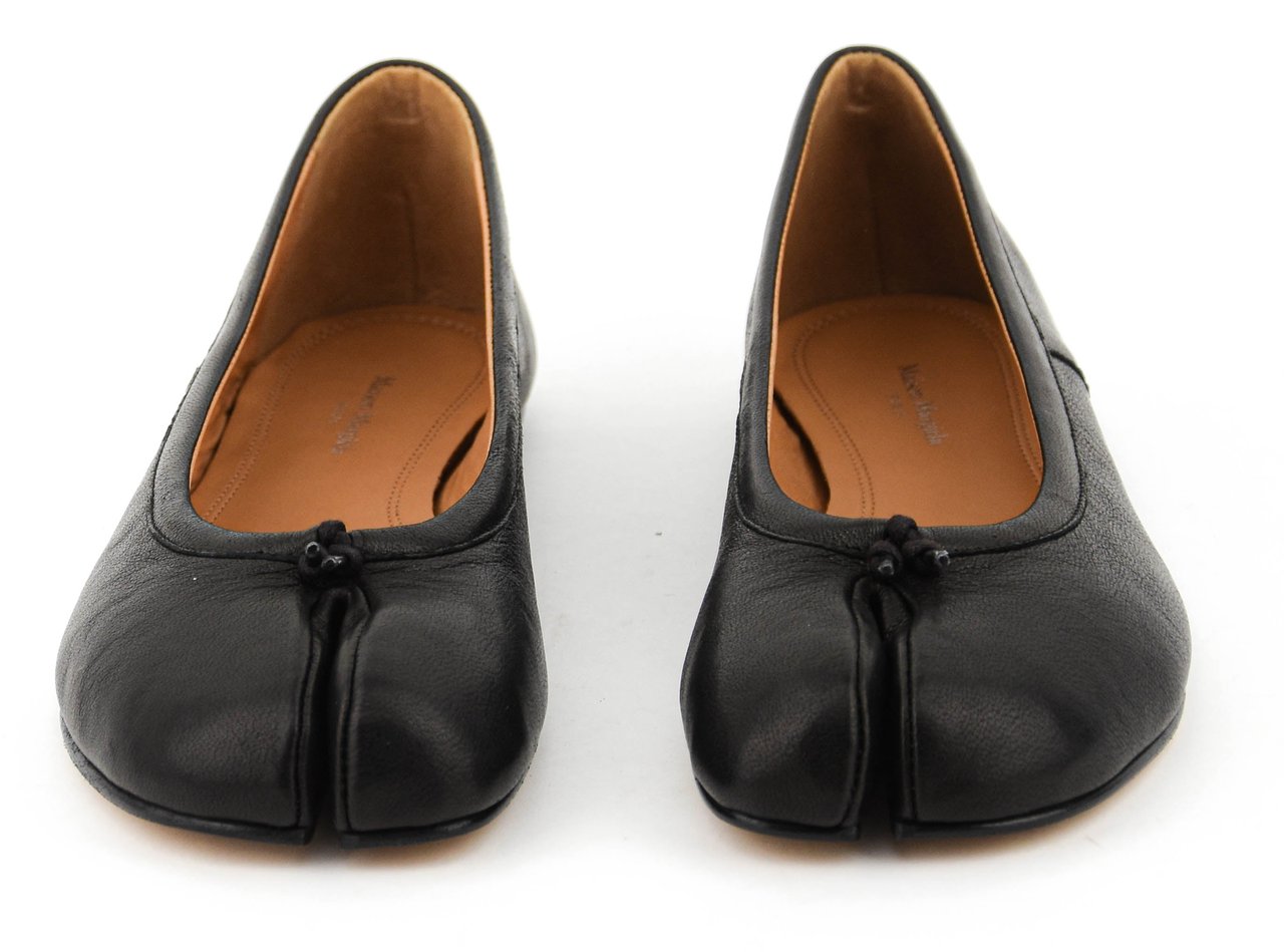 Maison Margiela Tabi Ballerina Black Zwart