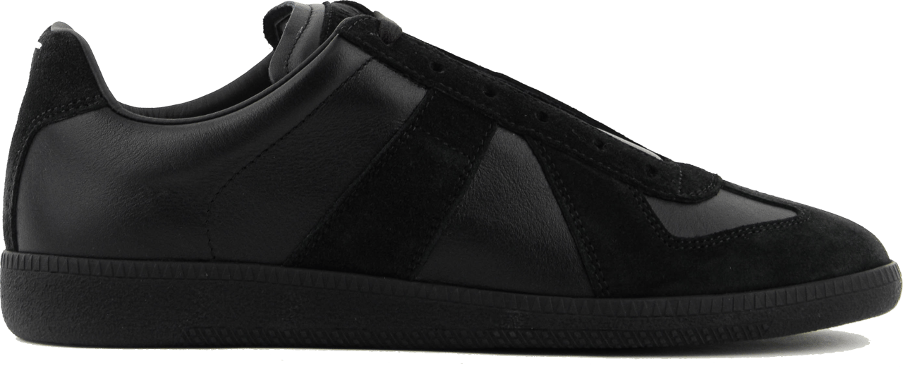 Maison Margiela Man Replica Sneaker All Black Zwart