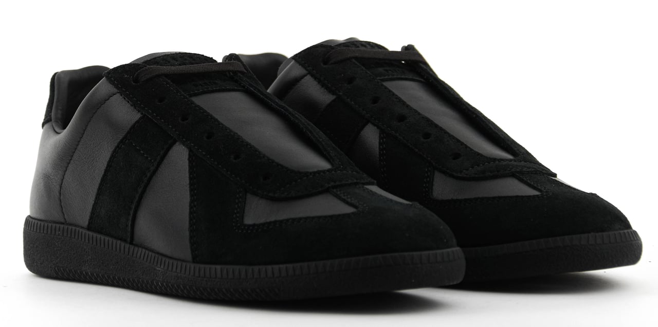 Maison Margiela Man Replica Sneaker All Black Zwart