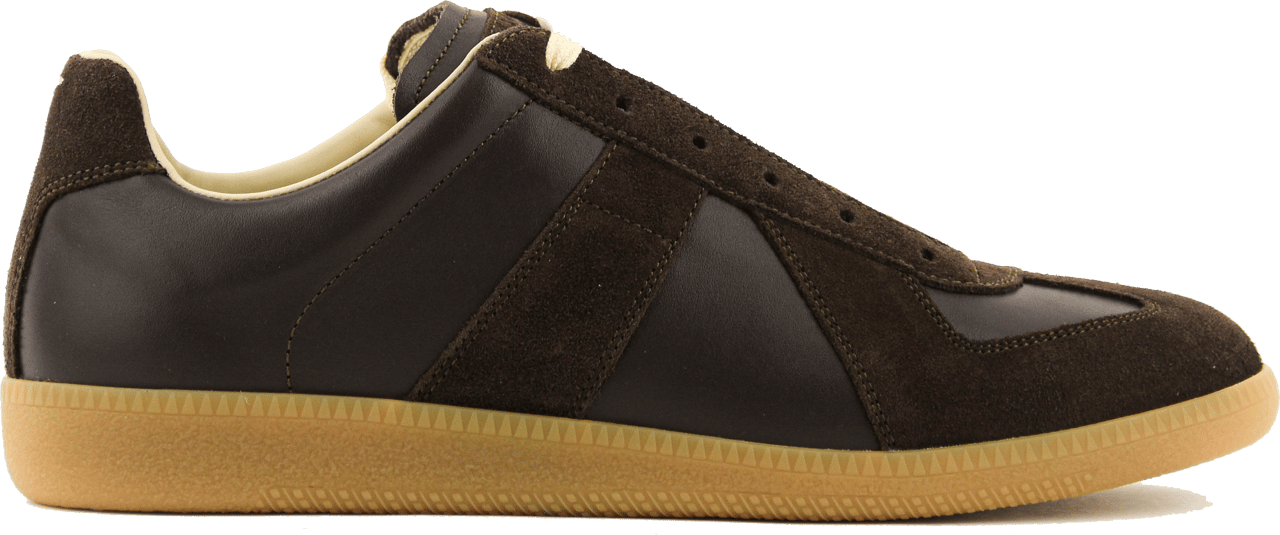 Maison Margiela Man Replica Sneaker Brown Bruin