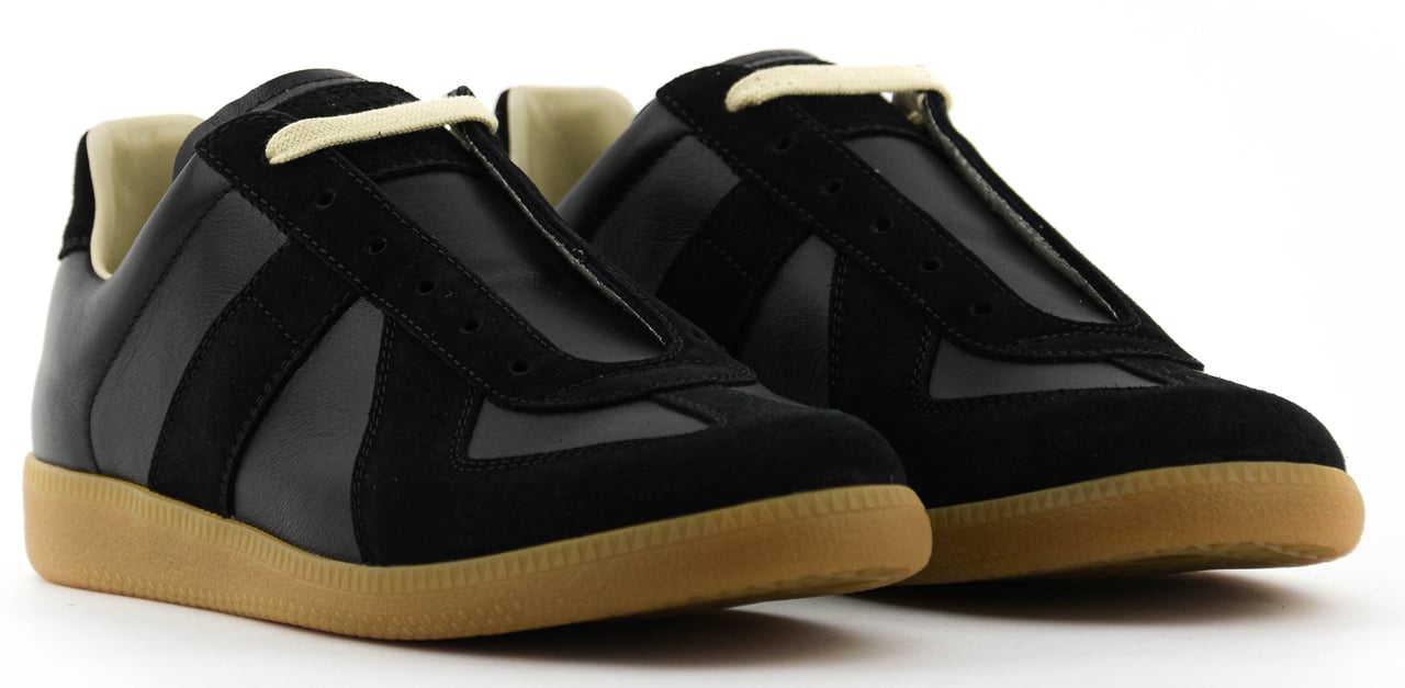 Maison Margiela Man Replica Sneaker Black Zwart