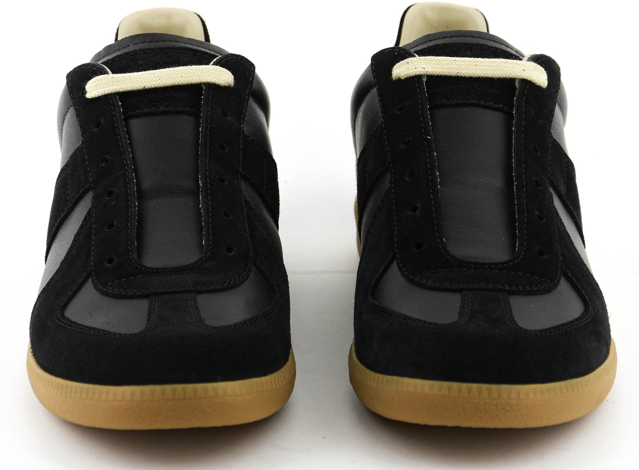 Maison Margiela Man Replica Sneaker Black Zwart