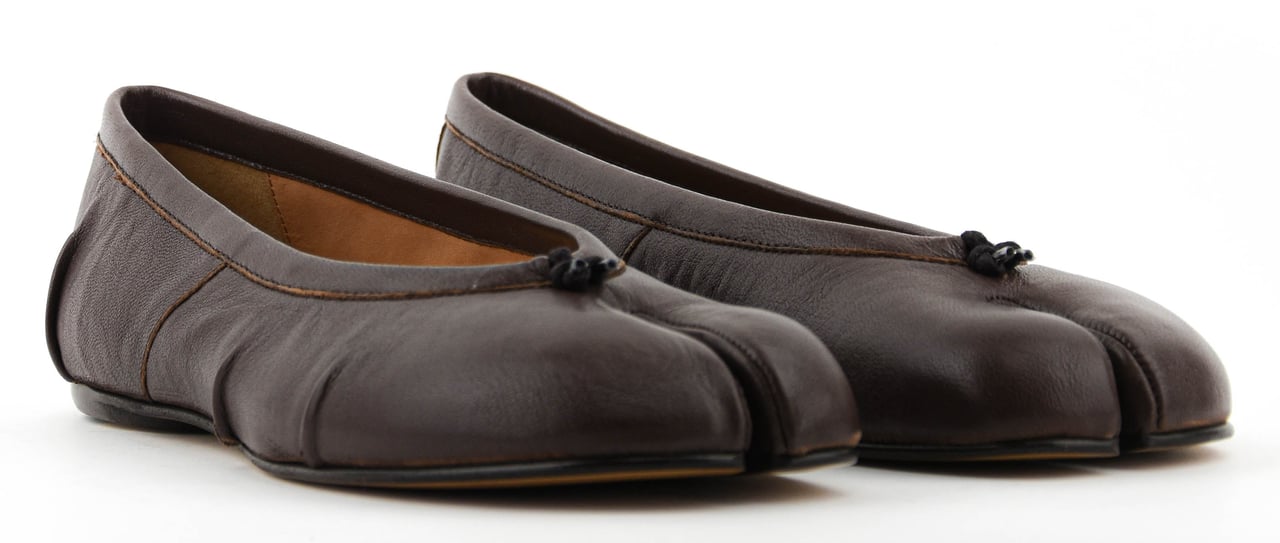 Maison Margiela Tabi Ballerina Brown Bruin