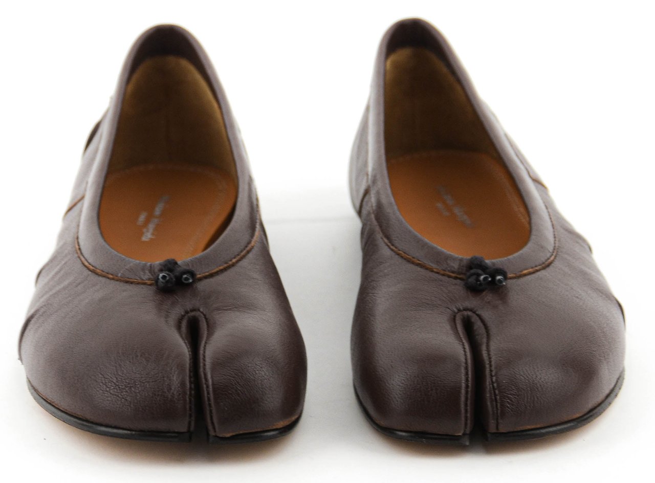 Maison Margiela Tabi Ballerina Brown Bruin