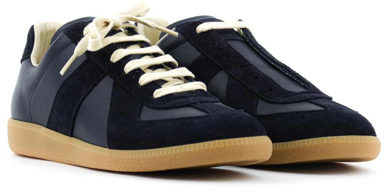 Maison Margiela Man Replica Sneaker Blue Blauw