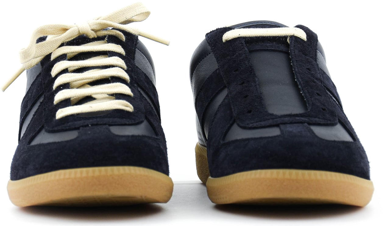 Maison Margiela Man Replica Sneaker Blue Blauw