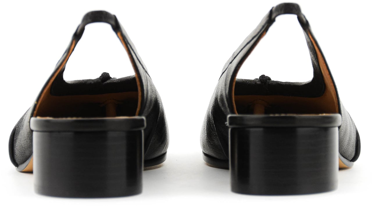 Maison Margiela New Tabi Slingback Black Zwart