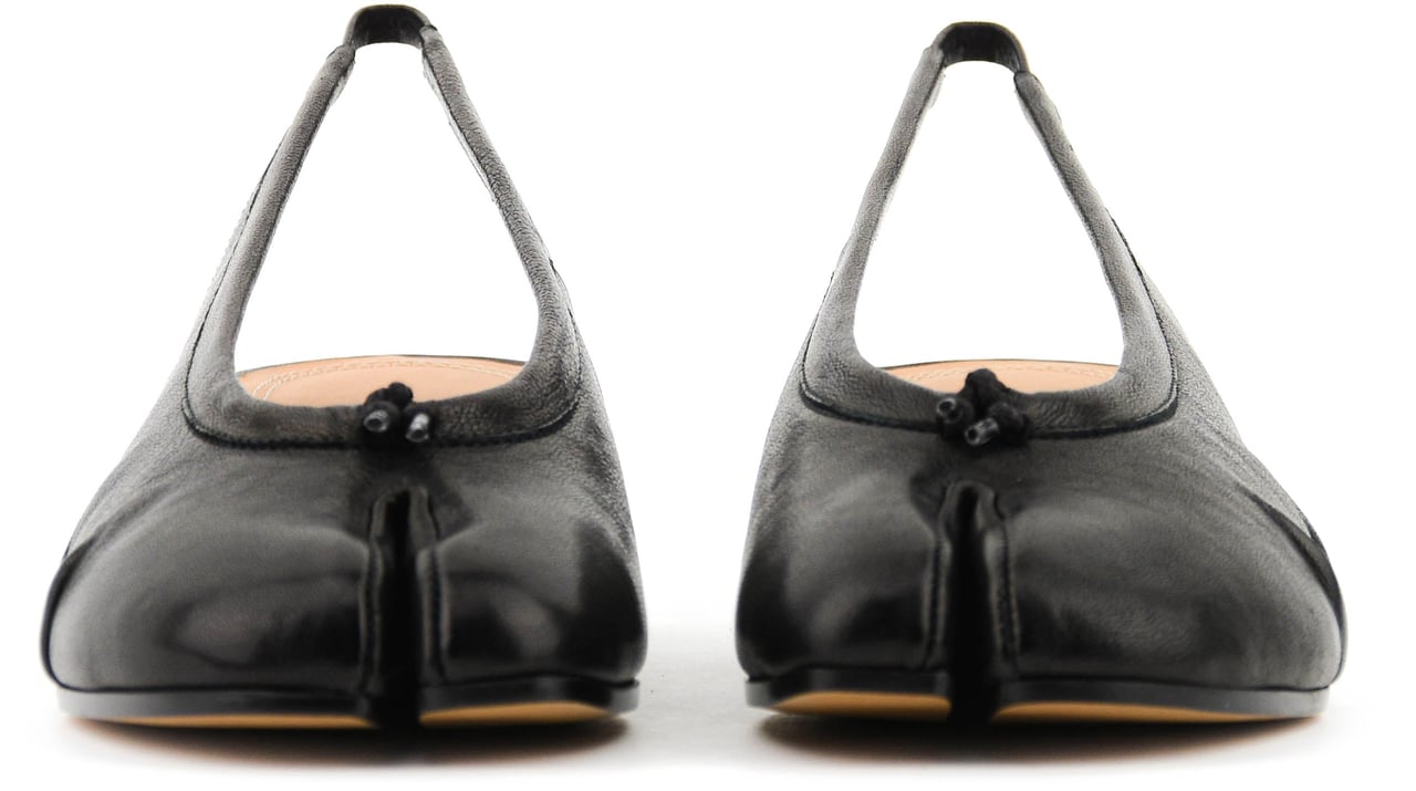 Maison Margiela New Tabi Slingback Black Zwart