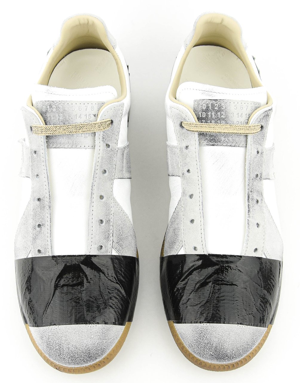 Maison Margiela Replica Patched Man White Wit