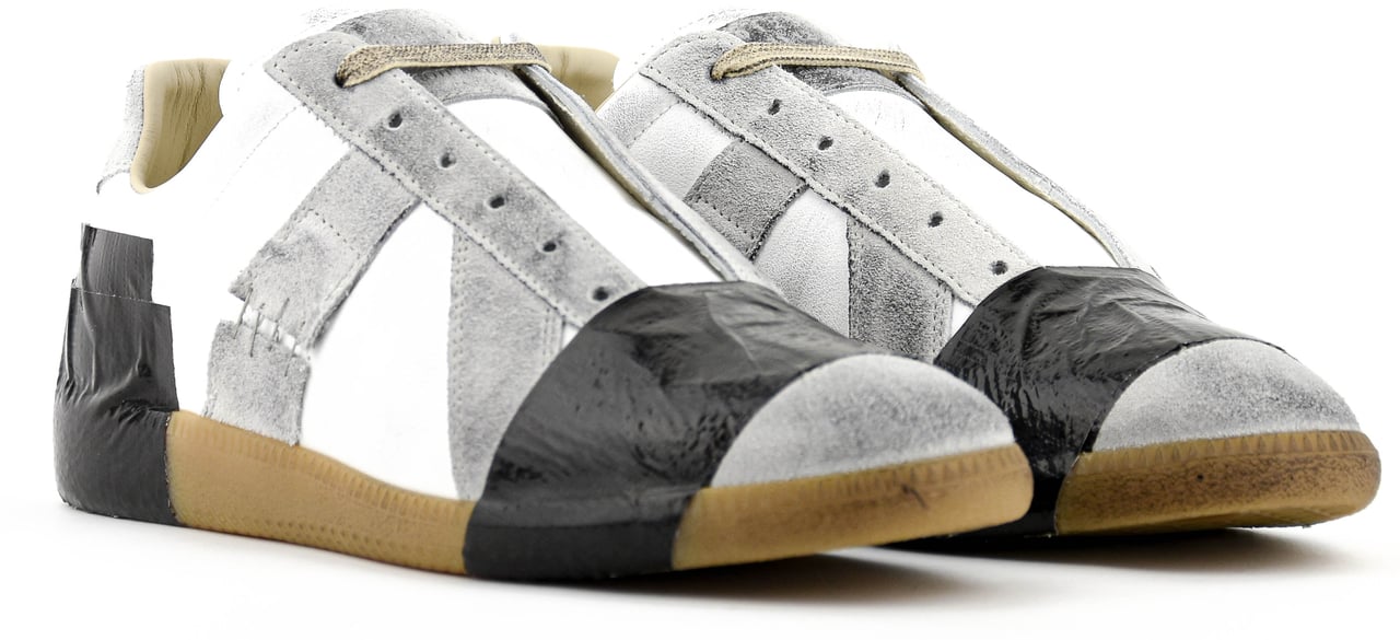 Maison Margiela Replica Patched Man White Wit