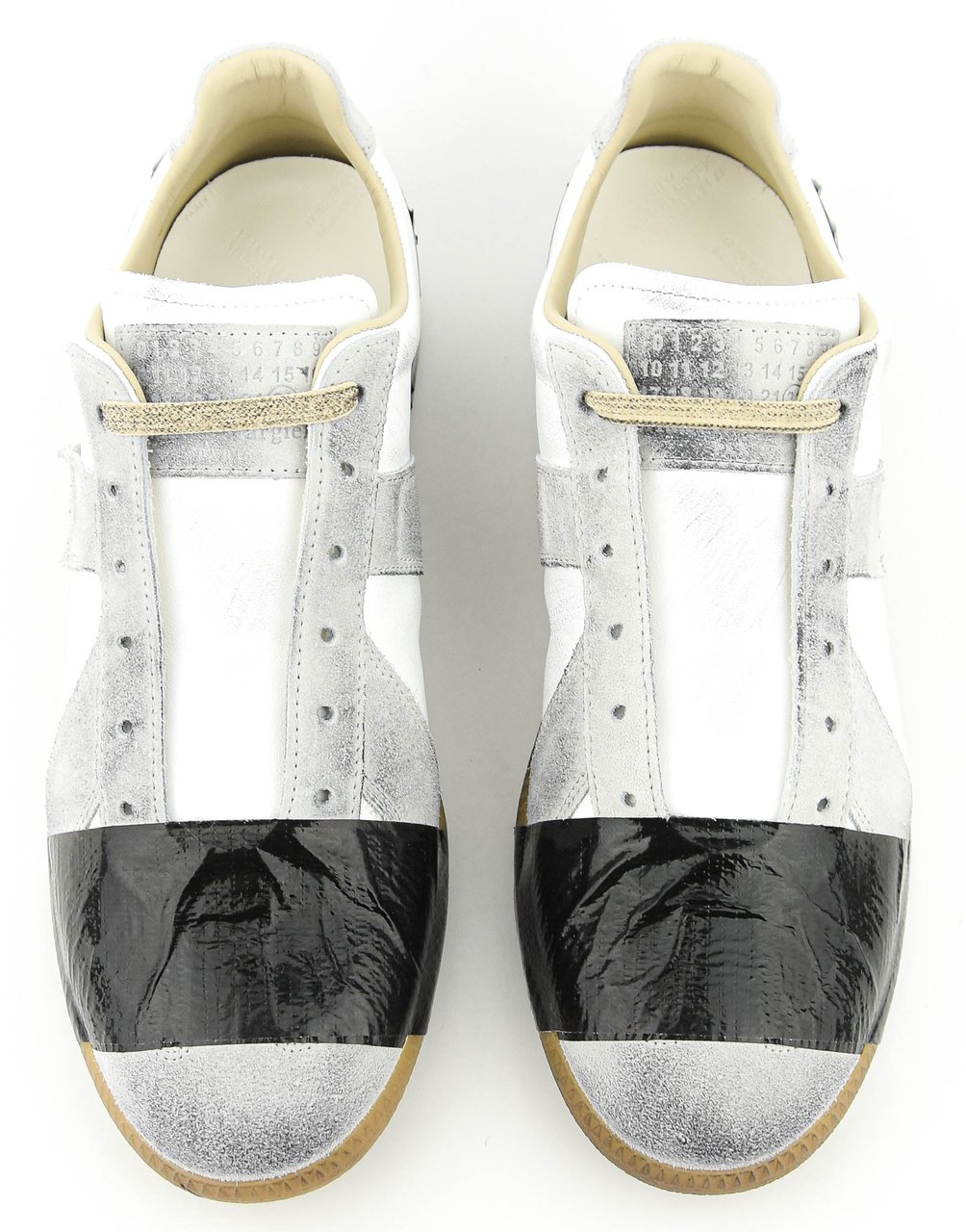 Maison Margiela Replica Patched Man White Wit