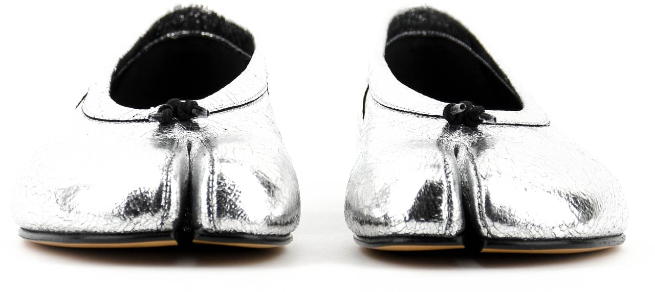 Maison Margiela Tabi Ballerina Silver Zilver