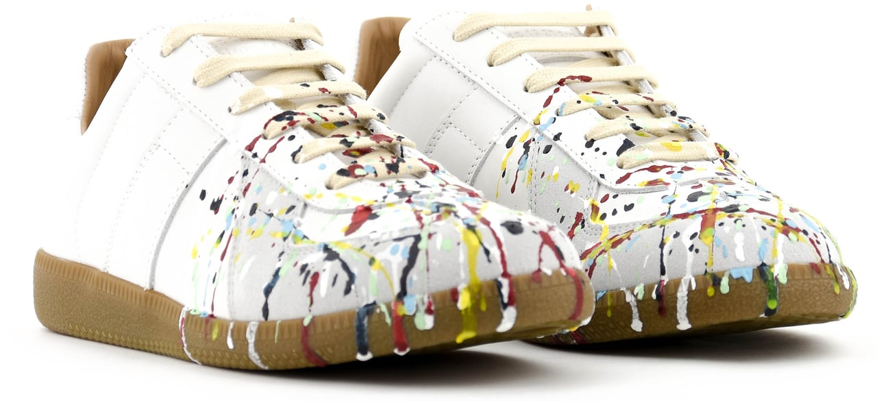 Maison Margiela Man Replica Paint  White Wit