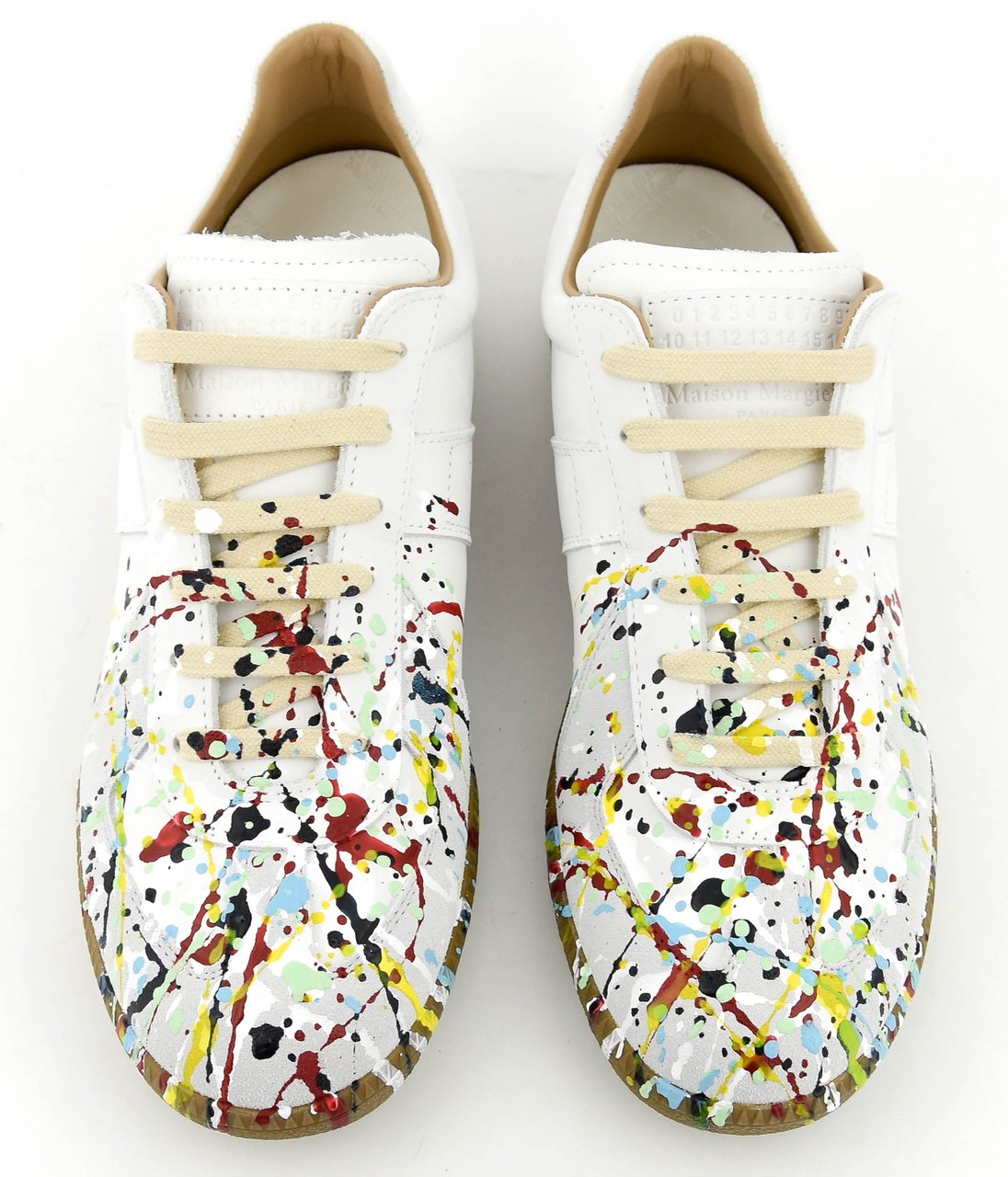 Maison Margiela Man Replica Paint  White Wit