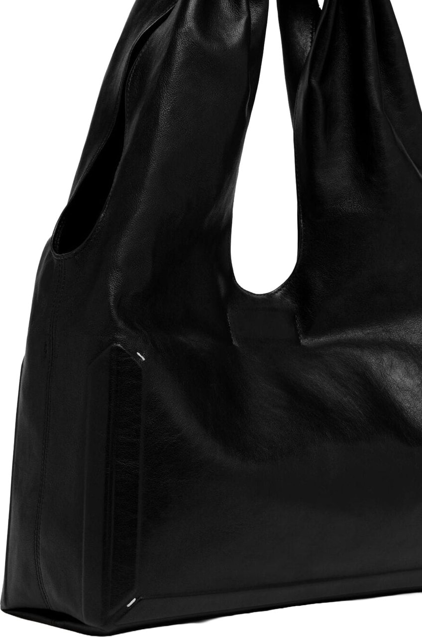 Maison Margiela Box Bag Med Black Zwart
