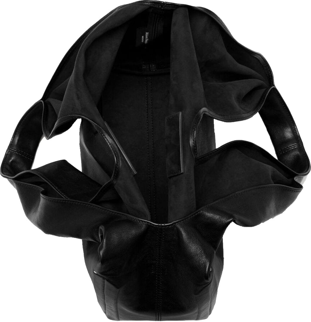 Maison Margiela Box Bag Med Black Zwart
