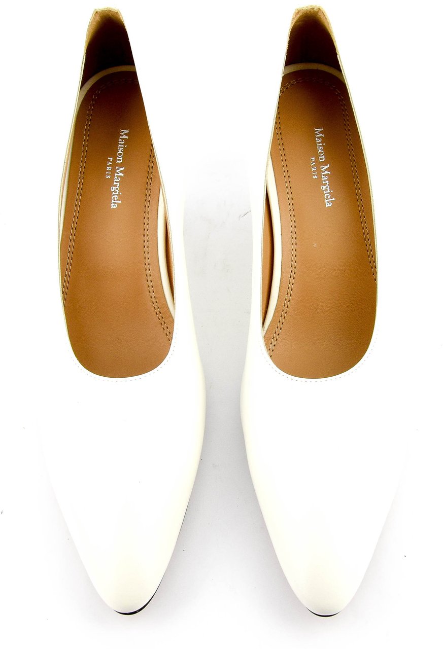 Maison Margiela Heel-less Kitten White Wit