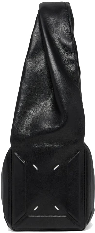 Maison Margiela Box Bag East/west Med Black Zwart