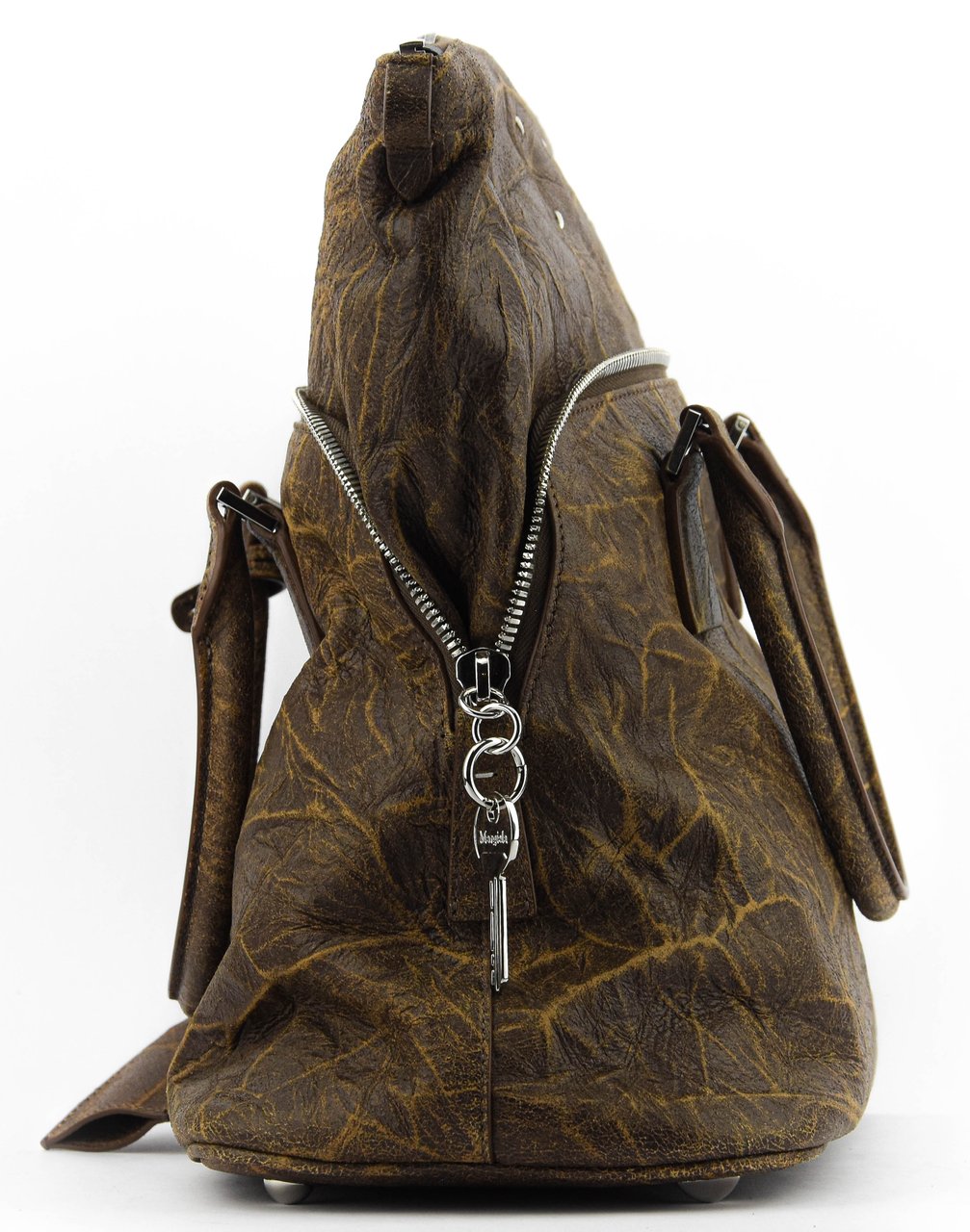 Maison Margiela 5ac Bag Brown Vintage Bruin