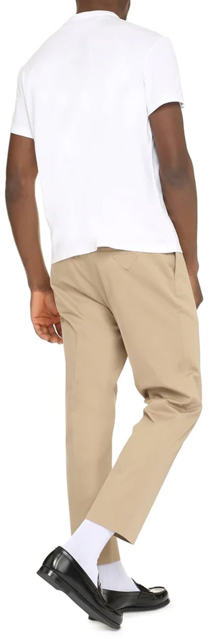 Maison Margiela Maison Margiela Cotton Logo T-Shirt Wit