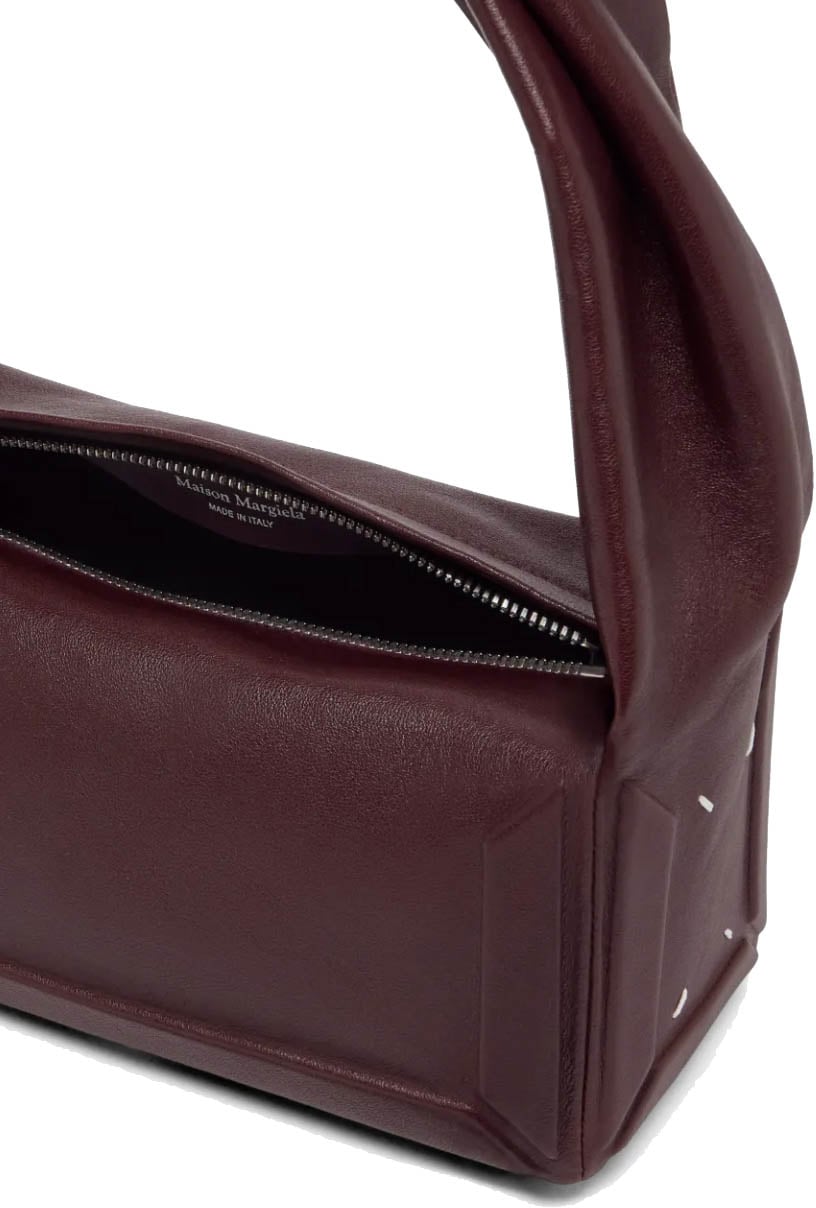 Maison Margiela Box Bag Bordeaux Rood