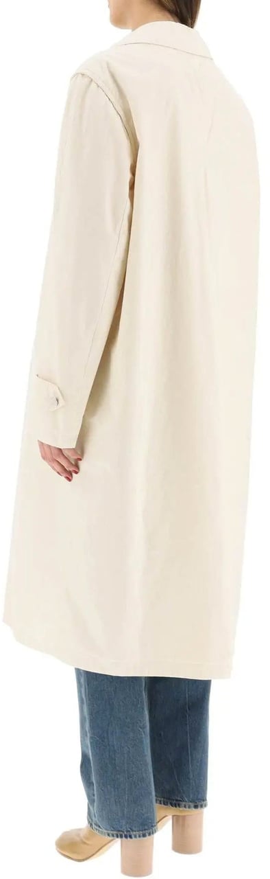 Maison Margiela Cotton Coat Wit