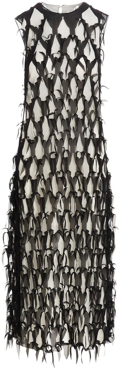 Maison Margiela Silk Midi Dress Divers
