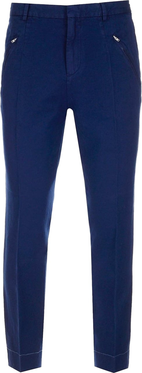 Maison Margiela Cotton Denim Trousers Blauw