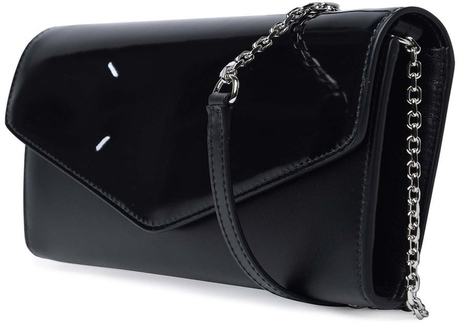 Maison Margiela Four Stiches Leather Chain Wallet Divers