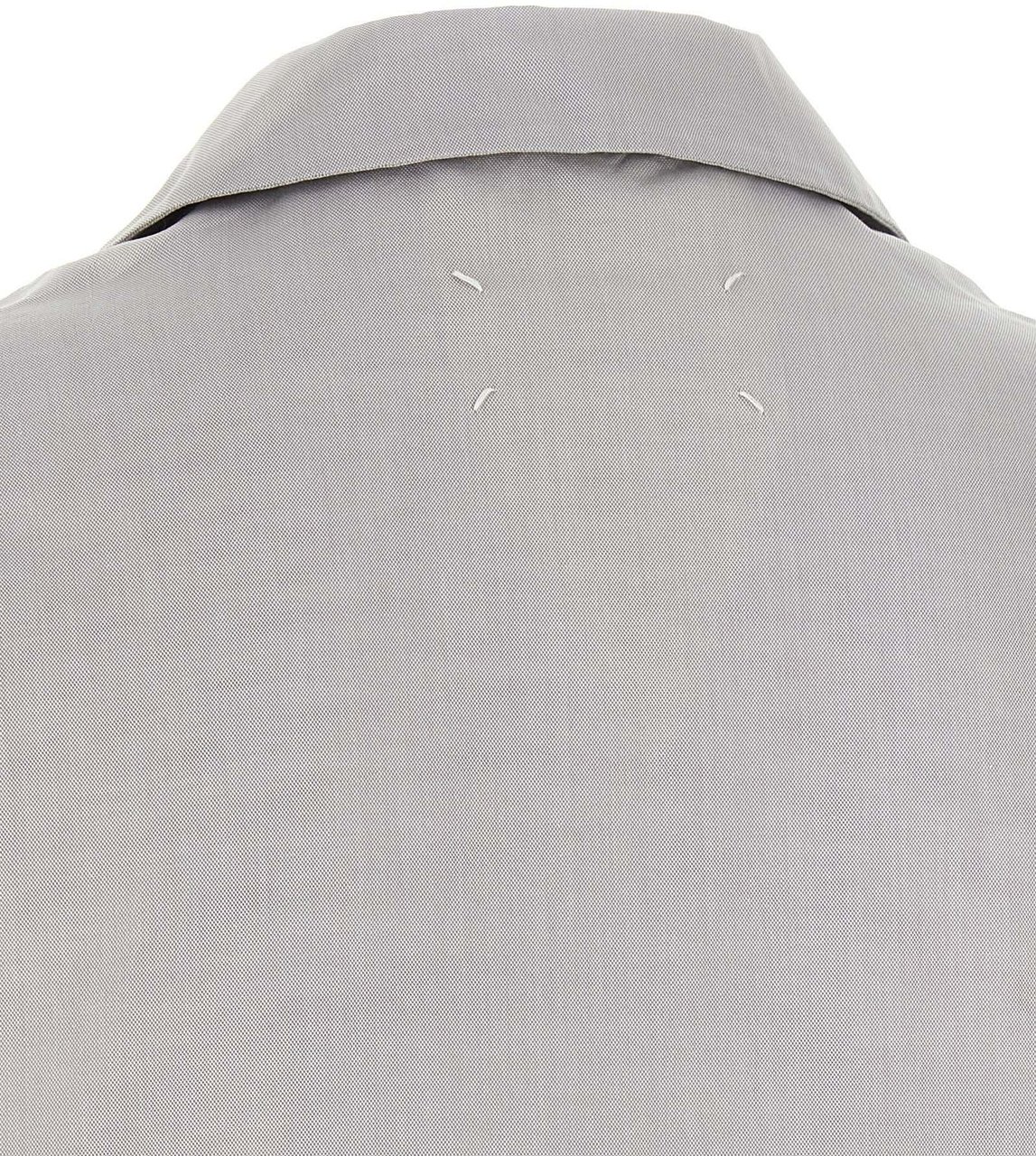 Maison Margiela Gray Cotton Blouse Grijs