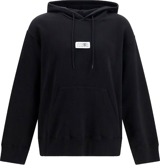 Maison Margiela MM6 Black Cotton Sweatshirt Divers