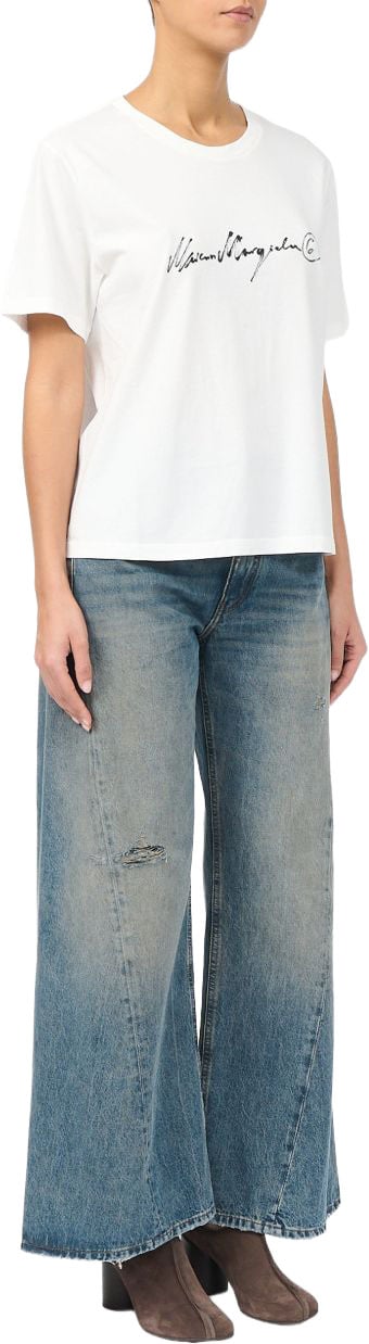 Maison Margiela T-Shirts And Polos White Wit