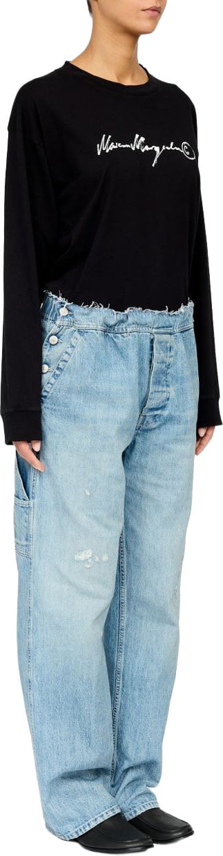 Maison Margiela Jeans Light Blue Lichtblauw