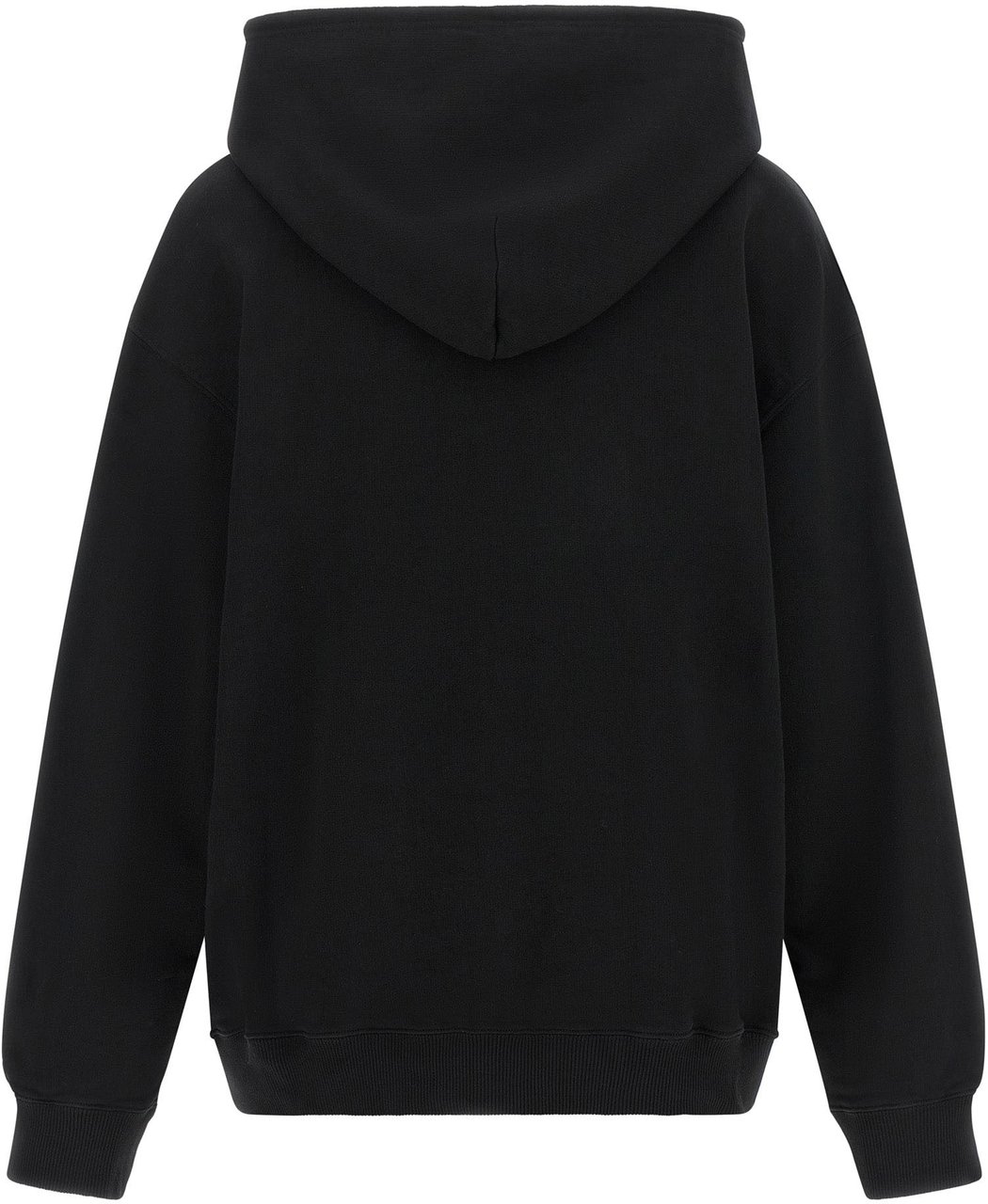 Maison Margiela MM6 Maison Margiela Black Cotton Sweatshirt Zwart