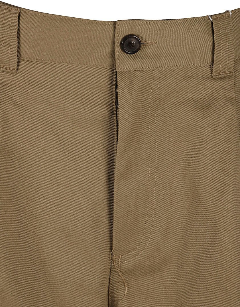 Maison Margiela Tailored Beige Trousers Neutraal