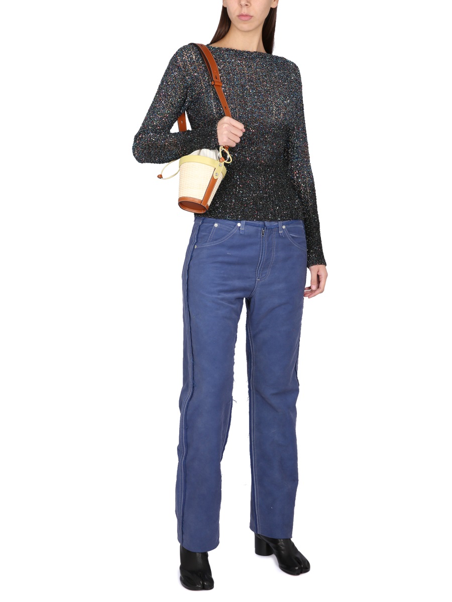 Maison Margiela SEQUINED SHIRT Zwart