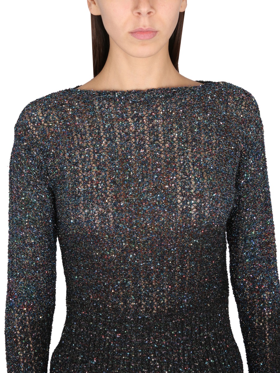 Maison Margiela SEQUINED SHIRT Zwart