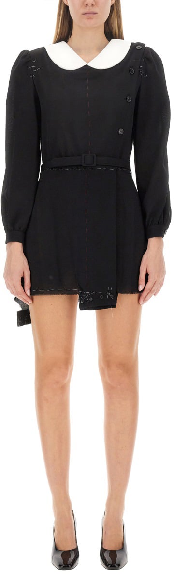 Maison Margiela MULTIWEAR DRESS Zwart