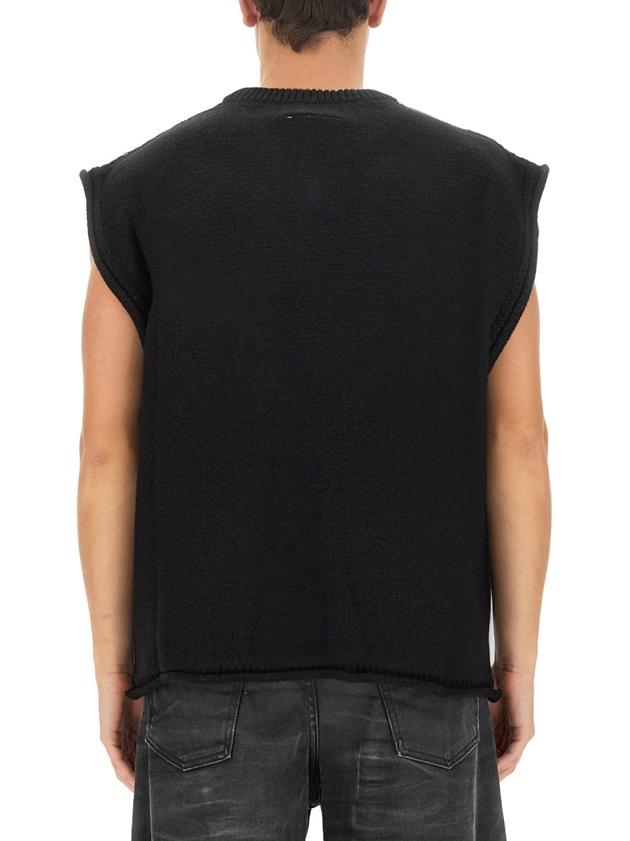 Maison Margiela VESTS WITH LOGO Zwart