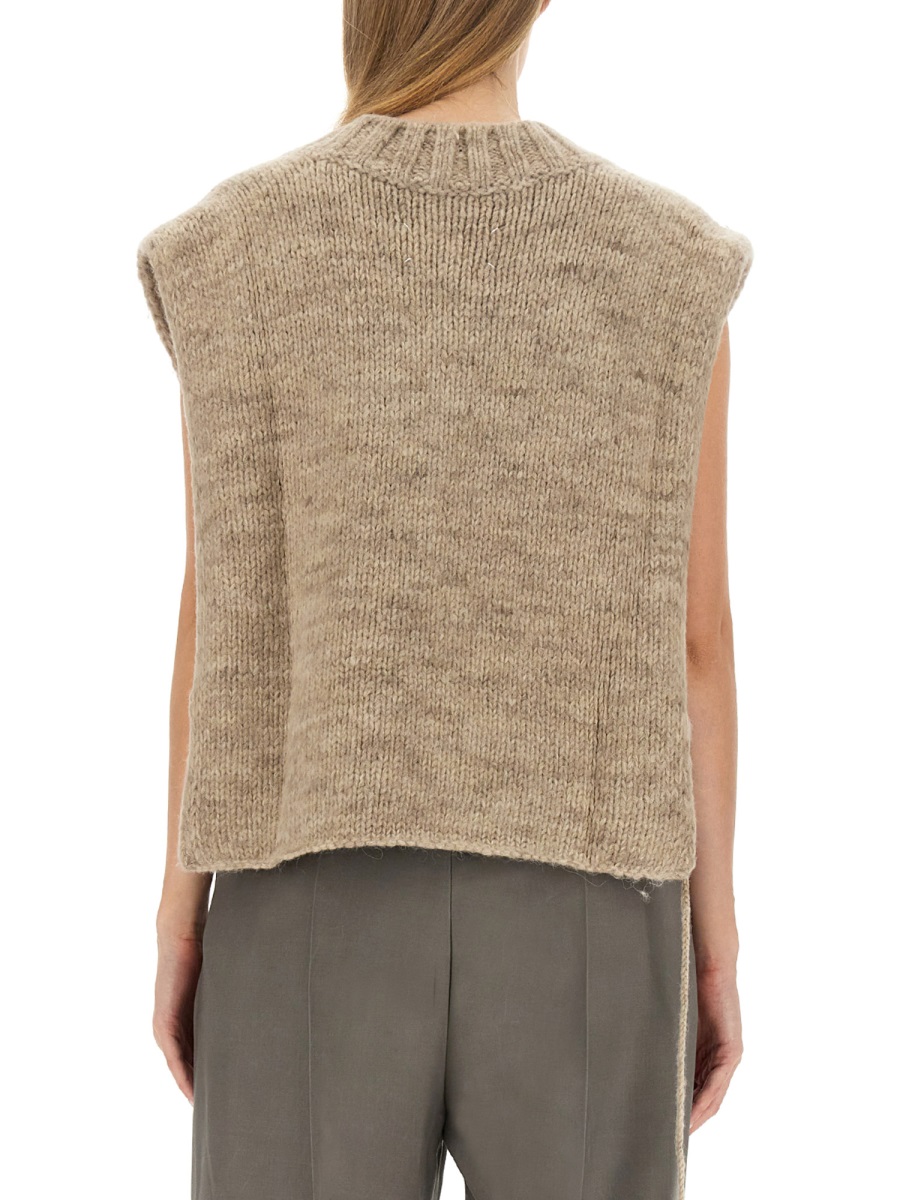 Maison Margiela KNITTED VEST Beige