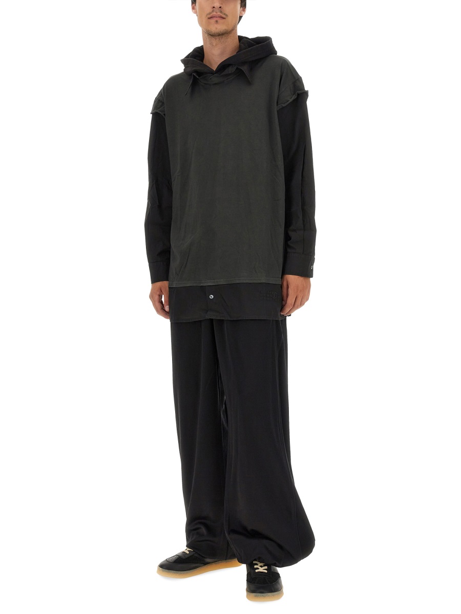 Maison Margiela COTTON JERSEY Zwart