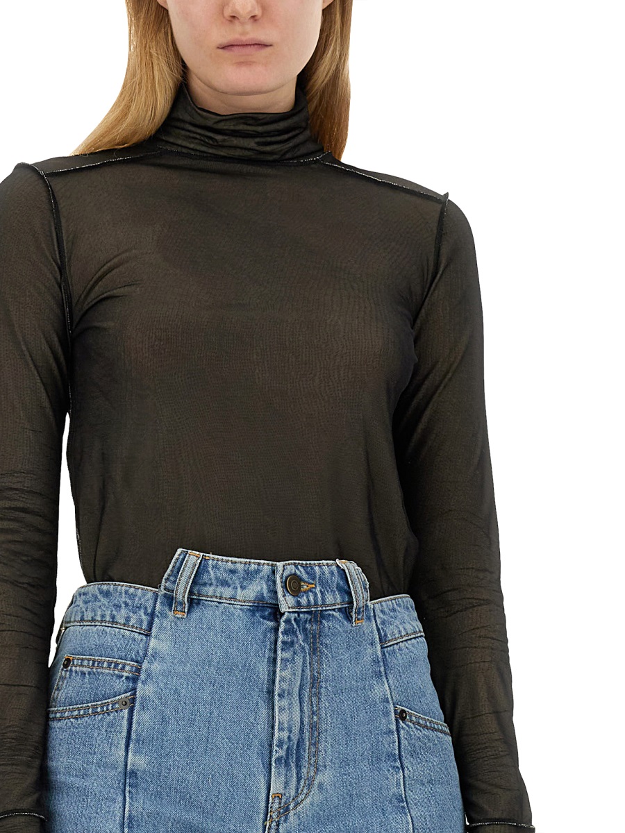 Maison Margiela TURTLENECK BODYSUIT Zwart