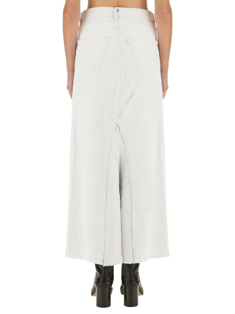 Maison Margiela MIDI SKIRT Wit