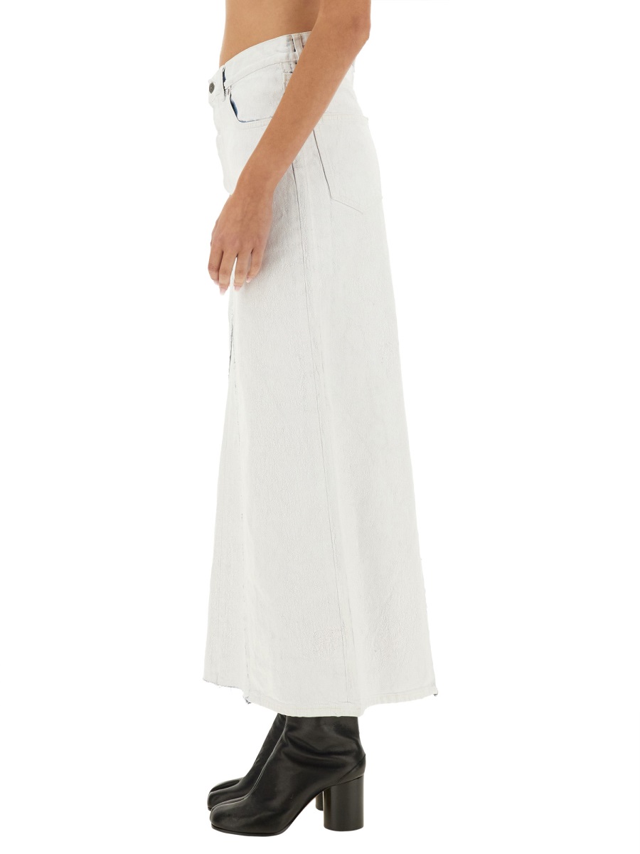 Maison Margiela MIDI SKIRT Wit